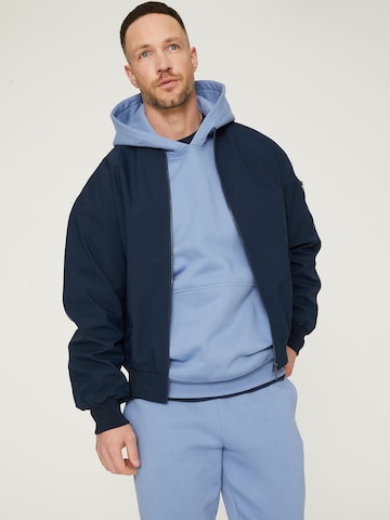 DAN FOX APPAREL Jacke 'Kalle' in Blau: predná strana