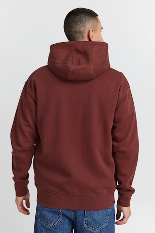 !Solid Zip-Up Hoodie 'Lenz' in Red