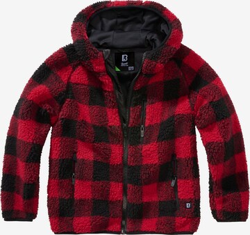 Brandit Between-season jacket in Red: front