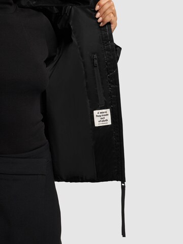 khujo Winter jacket 'Audrey Shiny' in Black