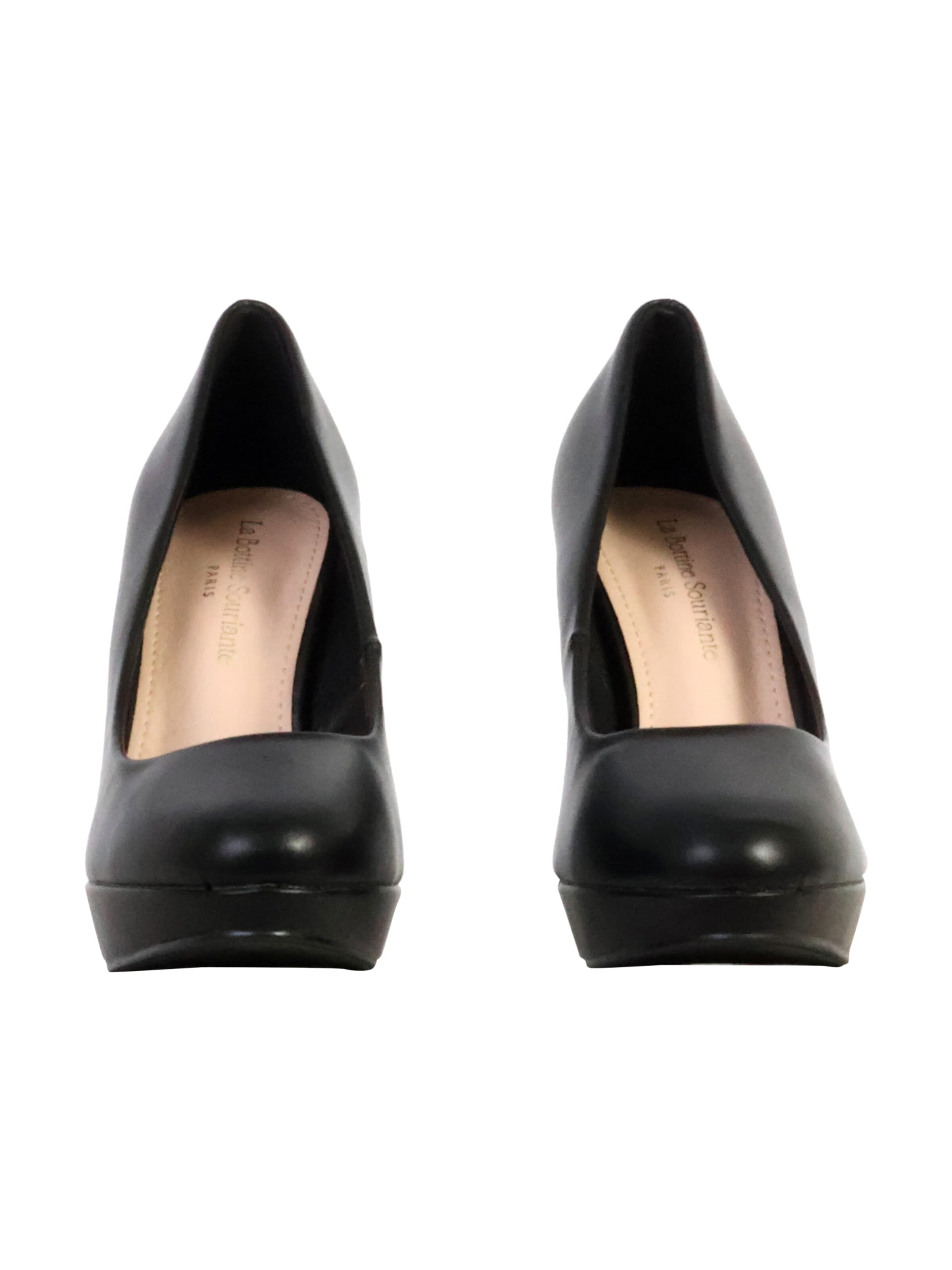 Super Mode Pumps 'Pumps mit Absatz von LBS' in Black