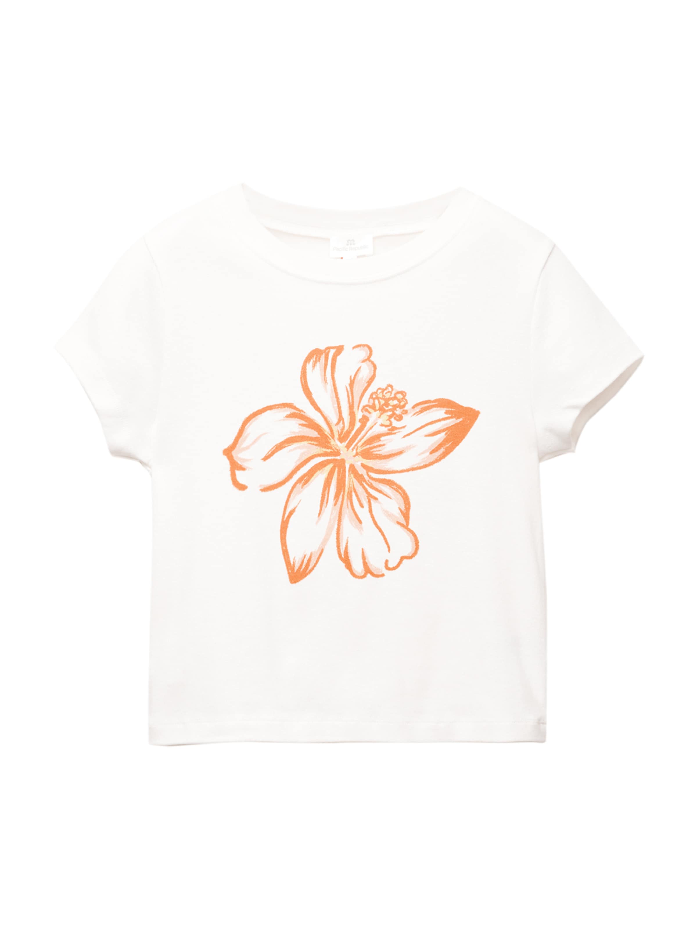 Pull&Bear Póló - fehér: elől