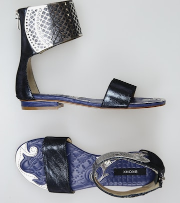 BRONX Sandals & High-Heeled Sandals in 38 in Blue: front