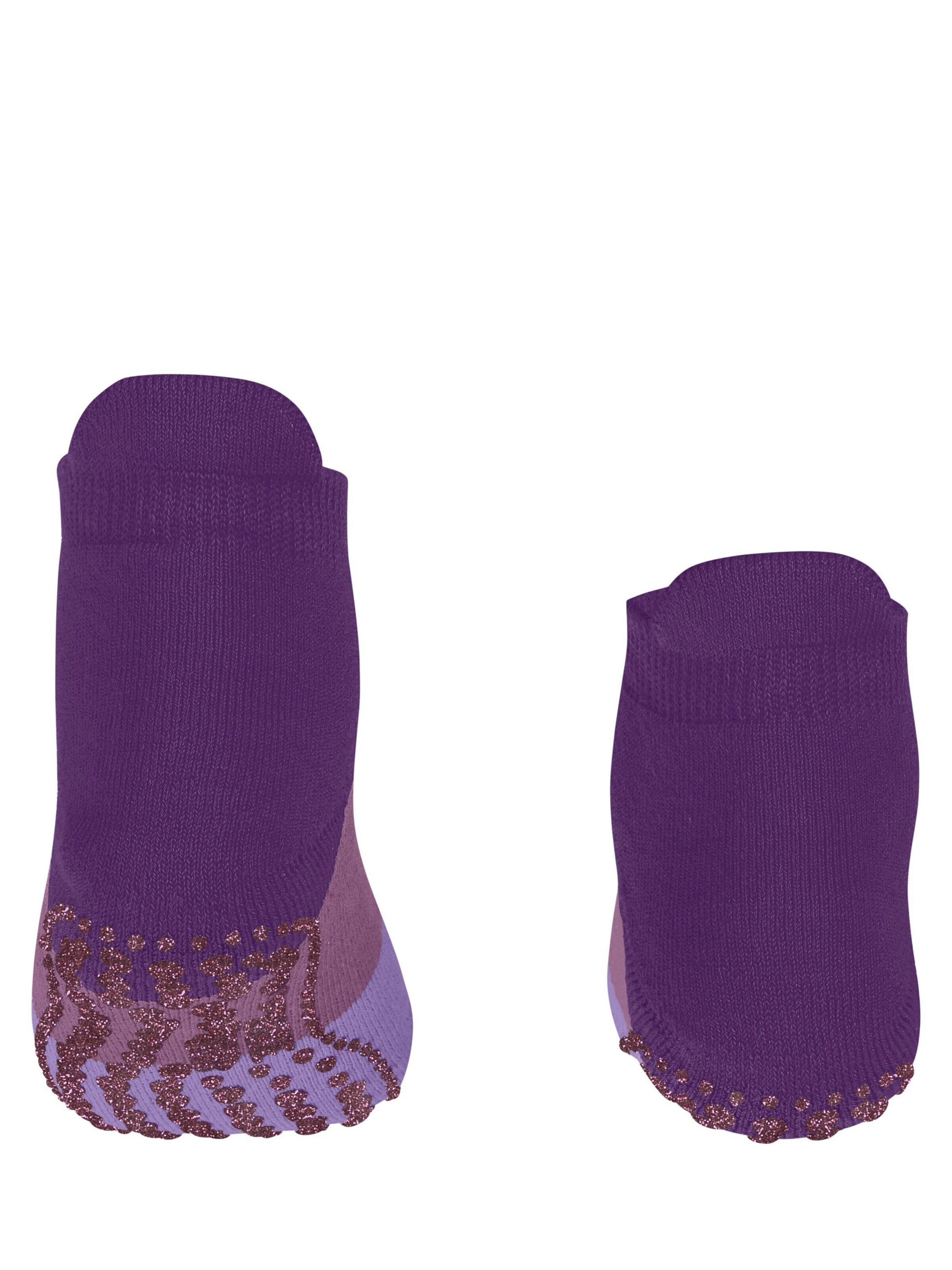 FALKE Socks 'Colour Block' in Purple