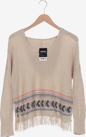 HOLLISTER Pullover L in Beige: predná strana