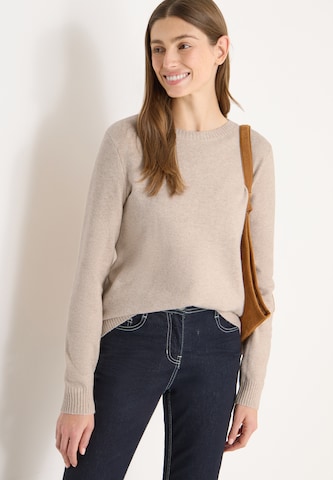 CECIL Sweater in Beige: front
