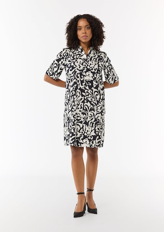 COMMA Shirt Dress in Blue: front