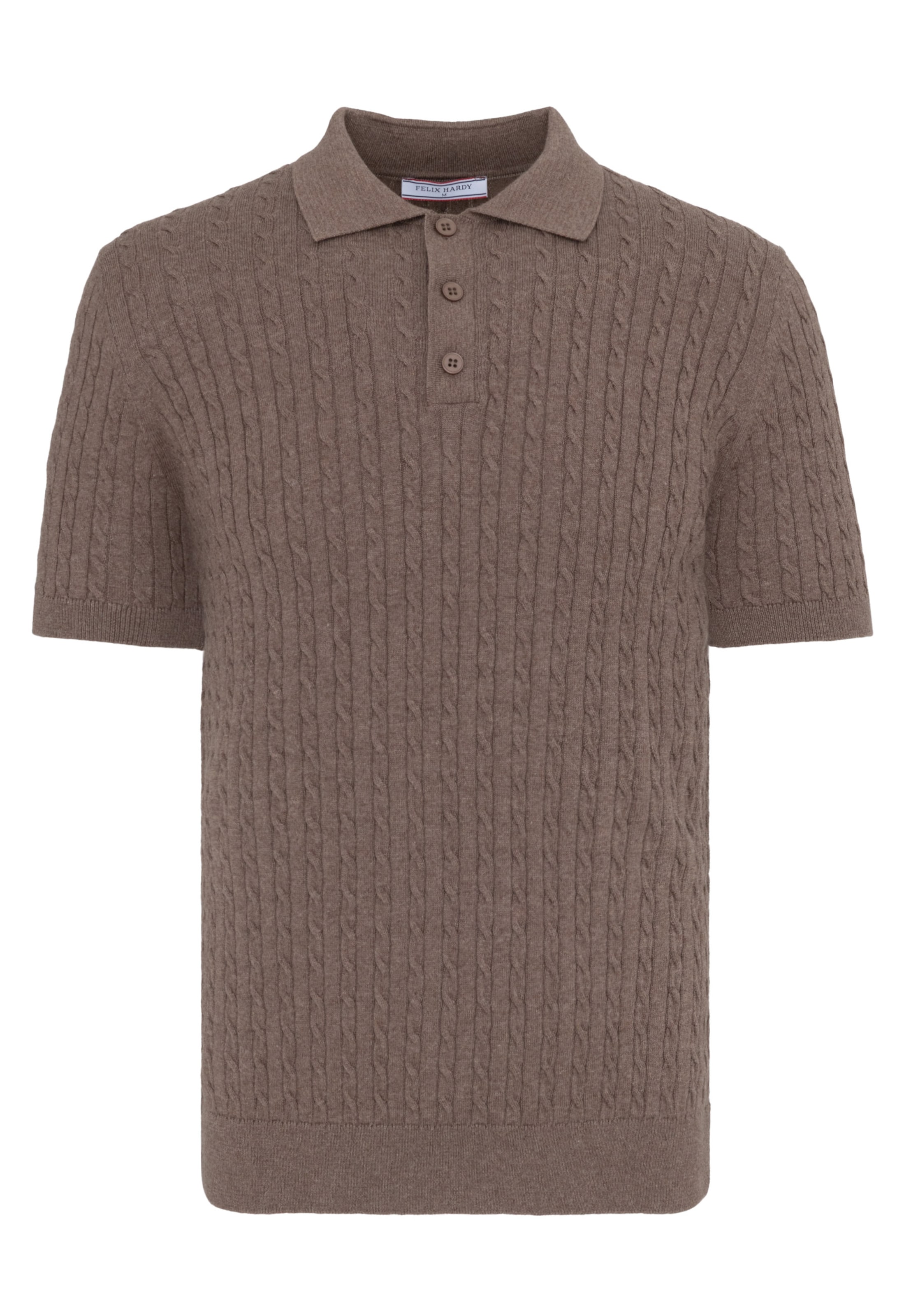 Felix Hardy Shirt in Braun: Vorderseite