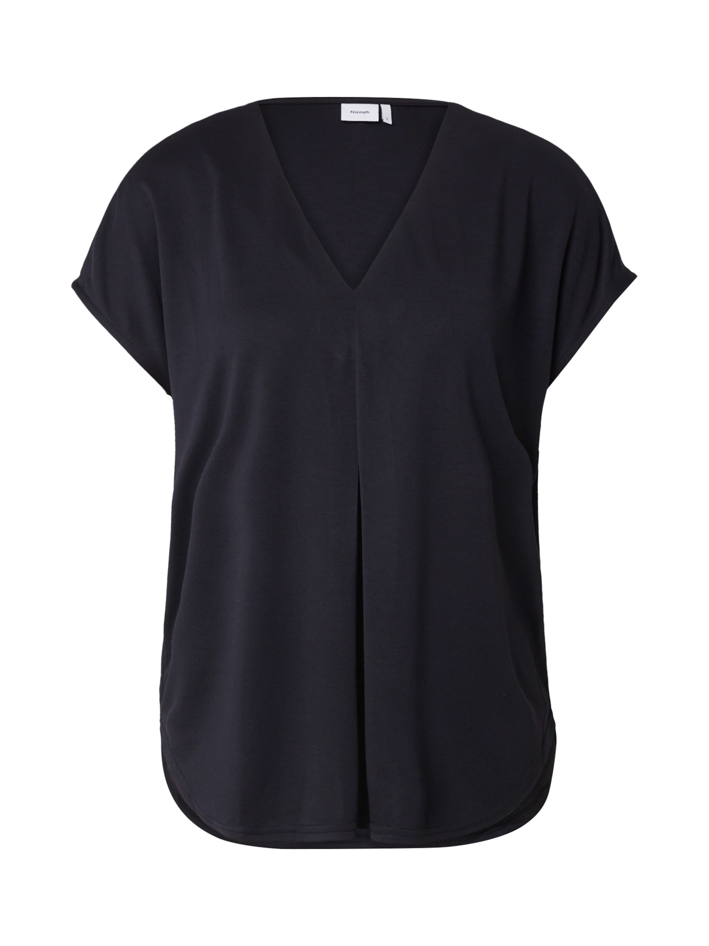 NÜMPH Футболка 'NUTILIA' в Черный: спереди