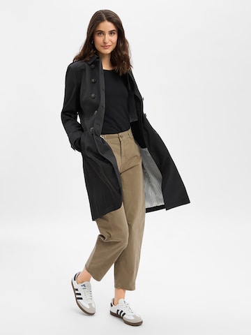 Fuchs Schmitt Between-Seasons Coat in Black