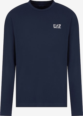 T-Shirt 'Core Identity' EA7 Emporio Armani en bleu : devant