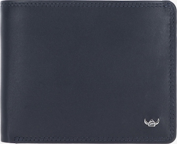 GOLDEN HEAD Portemonnaie 'Polo' in Blau: Vorderseite