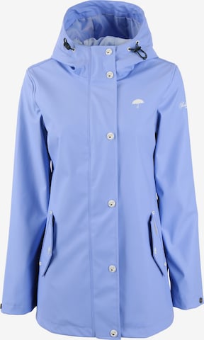 Schmuddelwedda Regenjacke in Blau: predná strana