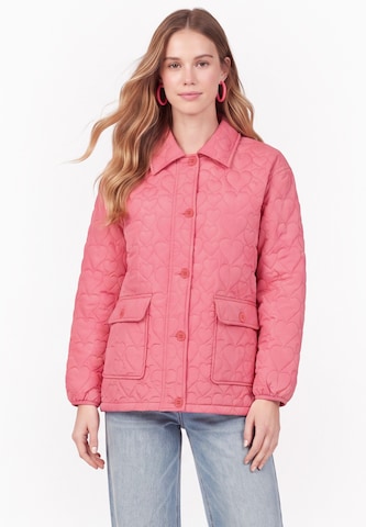 MYMO - Chaqueta de entretiempo en rosa: frente