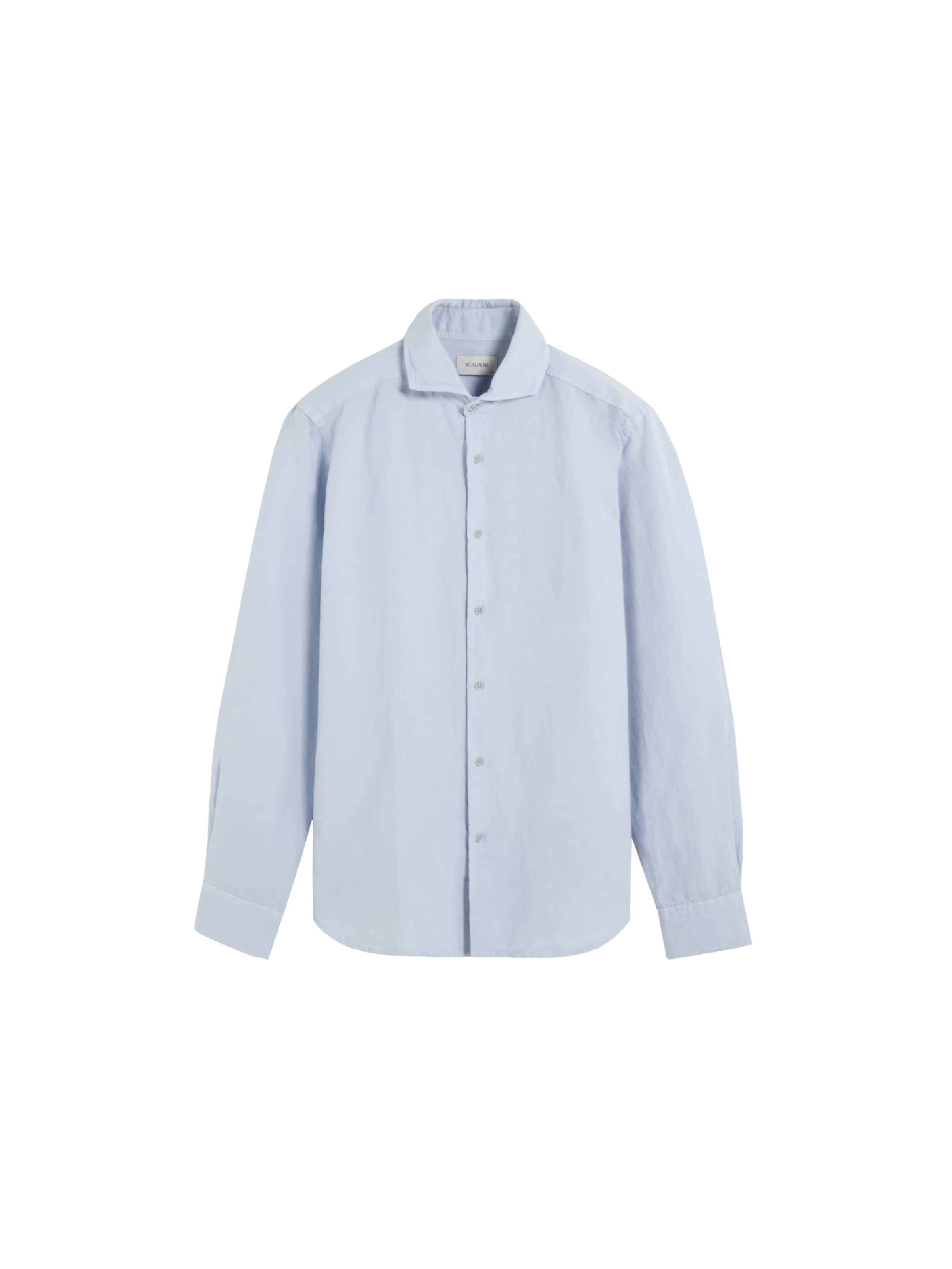 Scalpers Button Up Shirt ' ' in Blue, Item view