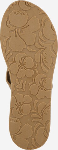 ROXY T-Bar Sandals 'Vista III' in Brown