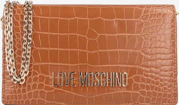 Love Moschino Clutch in Braun: predná strana