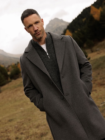 DAN FOX APPAREL - Abrigo de entretiempo 'Frederik' en gris