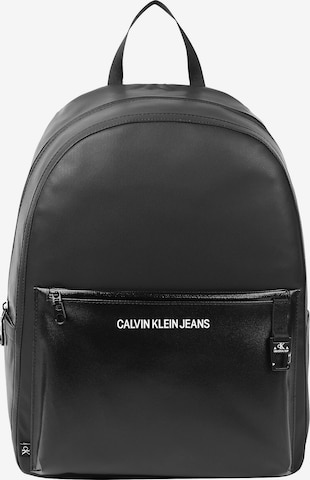 Calvin Klein Jeans Rucksack in Schwarz: predná strana