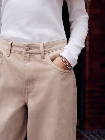 Next Свободный крой Джинсы в Серый