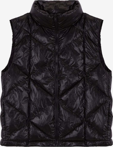 Scalpers Bodywarmer 'Aspen' in Zwart: voorkant