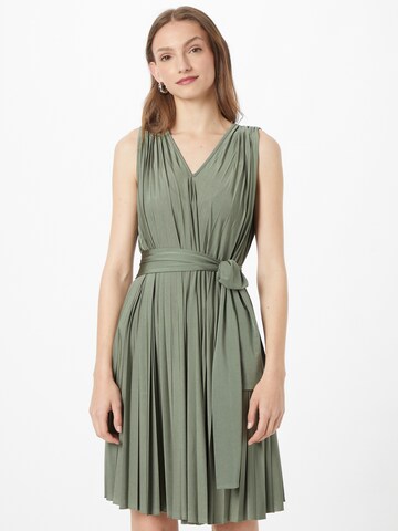 Robe de cocktail Marella en vert : devant