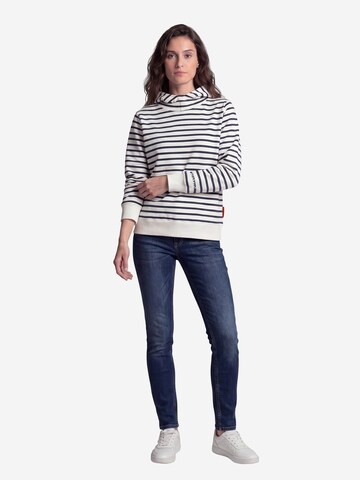 salzhaut Sweatshirt 'Sutsche' in Blauw