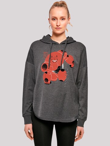 F4NT4STIC Sweatshirt 'Big Hero 6 Baymax Suite' in Grau: Vorderseite