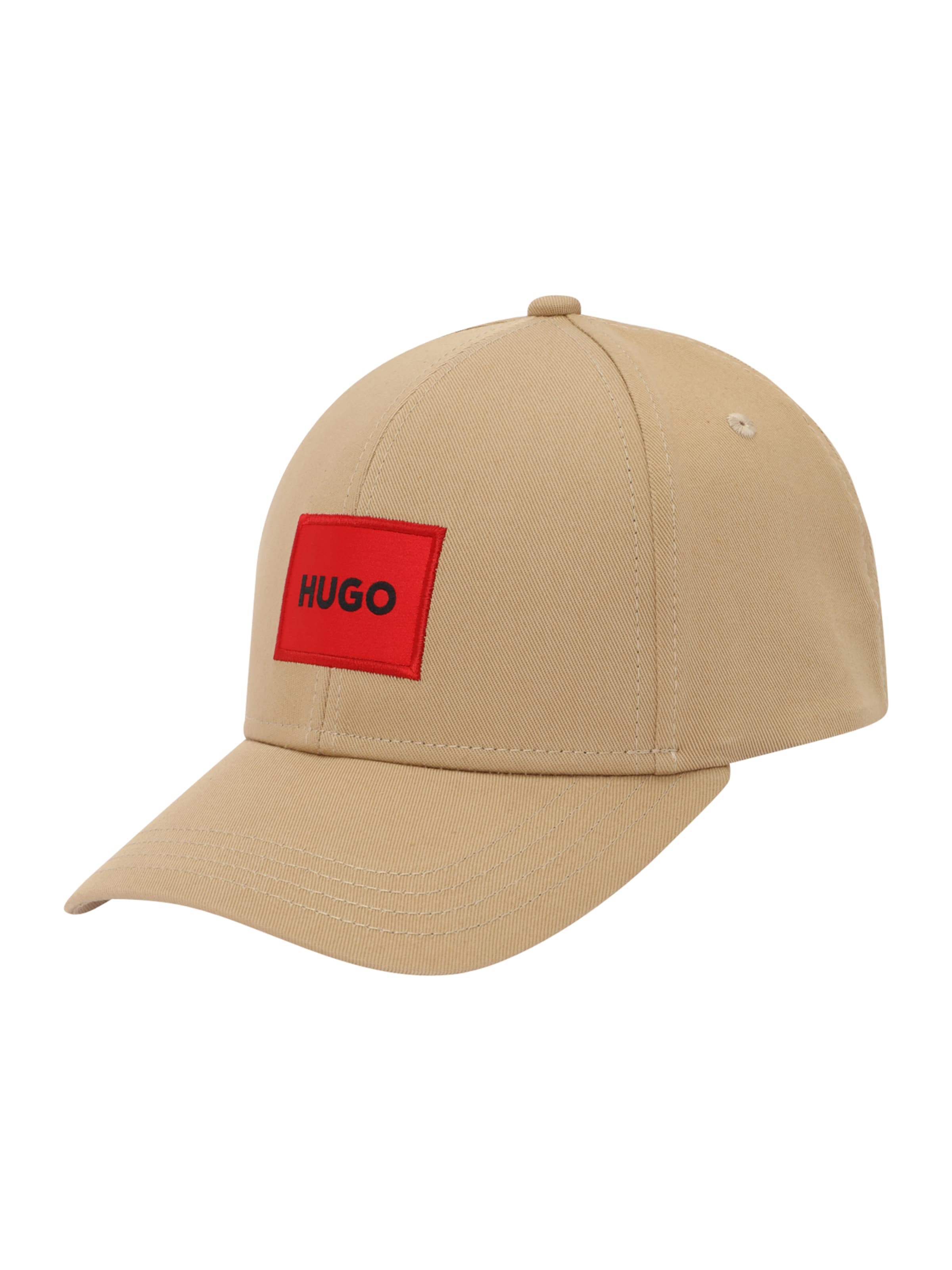 HUGO Cap in Beige: front