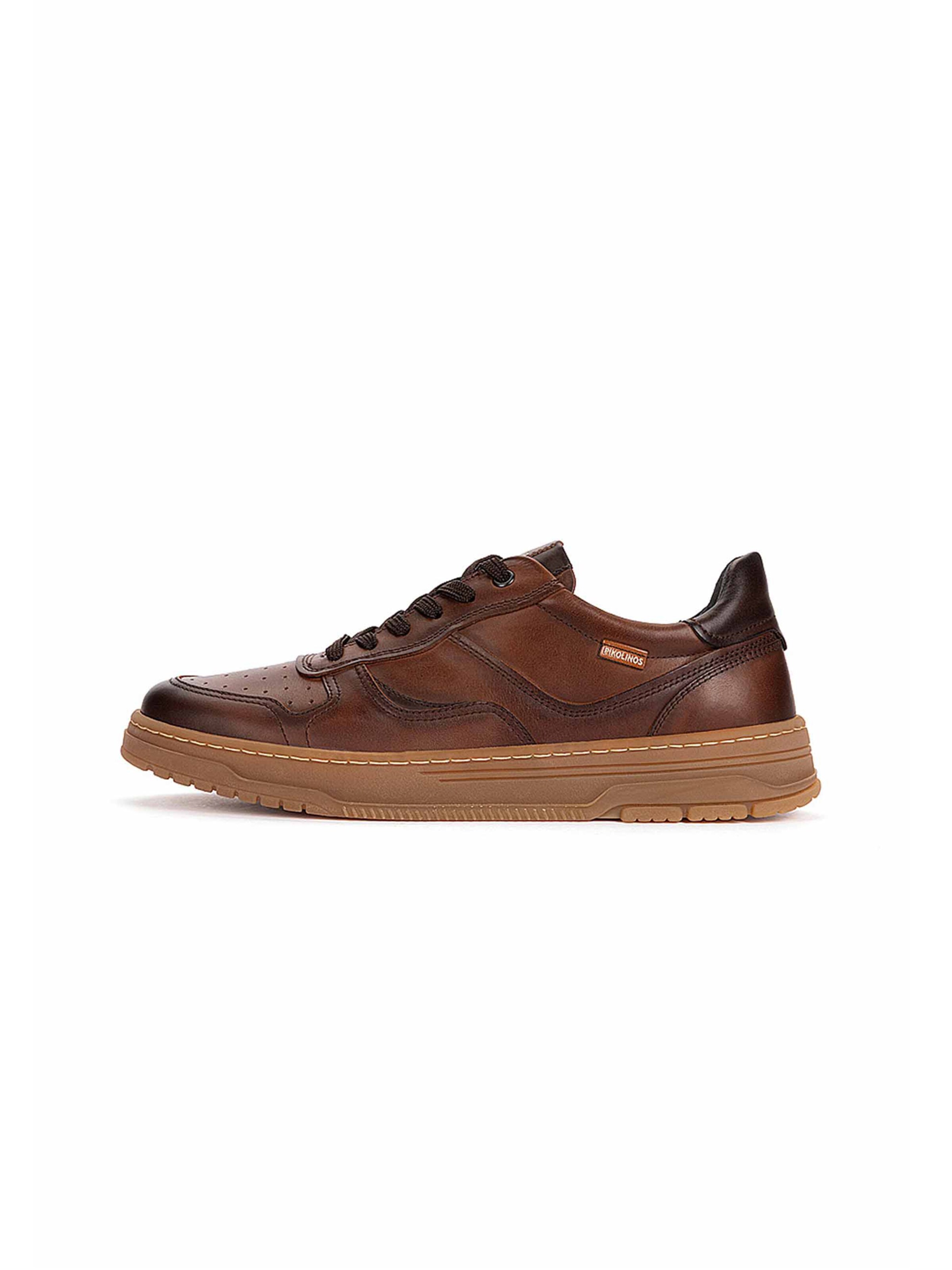 Baskets basses 'Salinas' PIKOLINOS en marron : devant