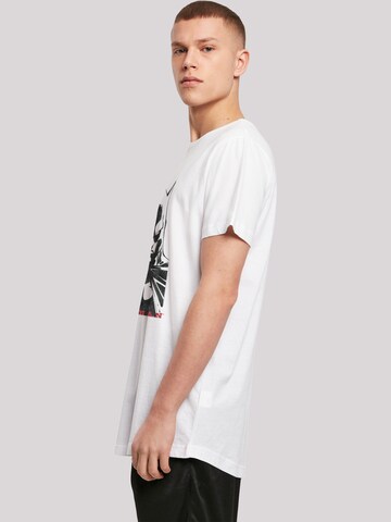 F4NT4STIC Shirt 'DC Comics Batman Solid Stare' in Wit