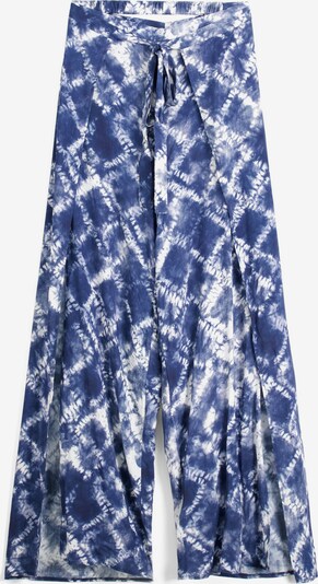 Pantaloni Bershka pe albastru marin / albastru ultramarin / alb, Vizualizare produs