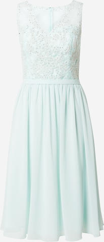 mascara Cocktail Dress in Green: front