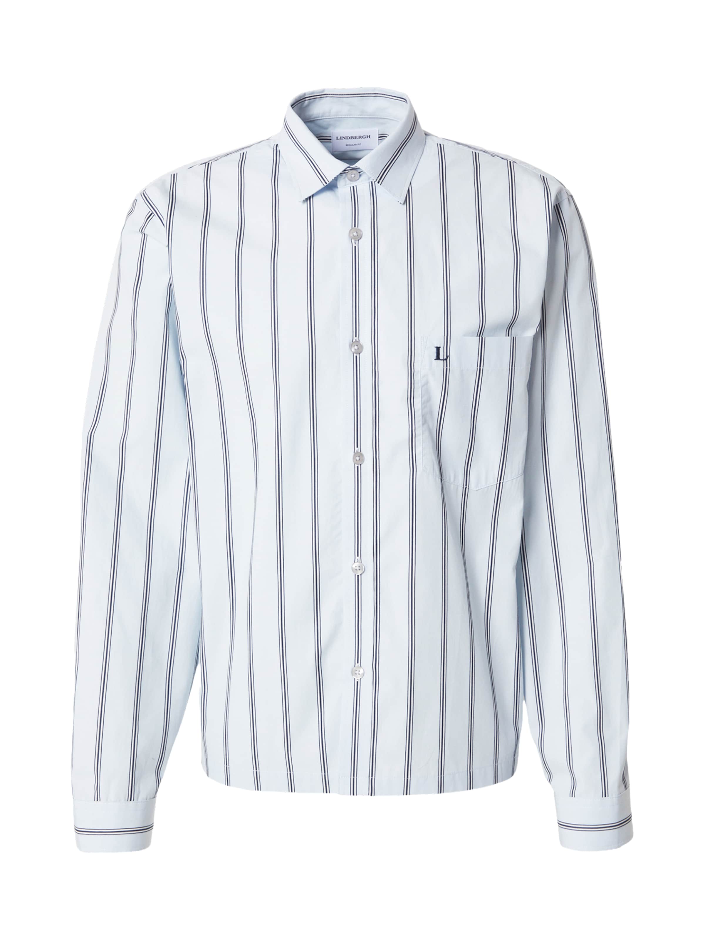 Lindbergh - Camisa en azul: frente