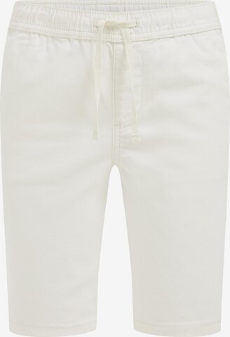 Pantalon WE Fashion en blanc : devant