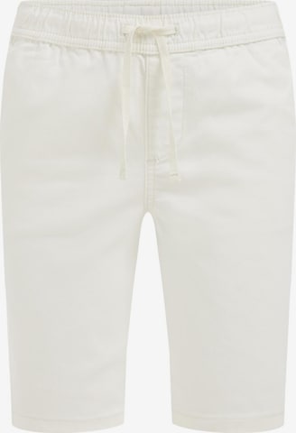 WE Fashion Regular Bukse i hvit: forside