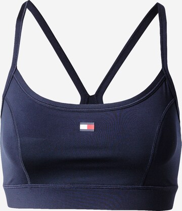 Tommy Hilfiger Sport Bralette Sports Bra 'Essentials' in Blue: front