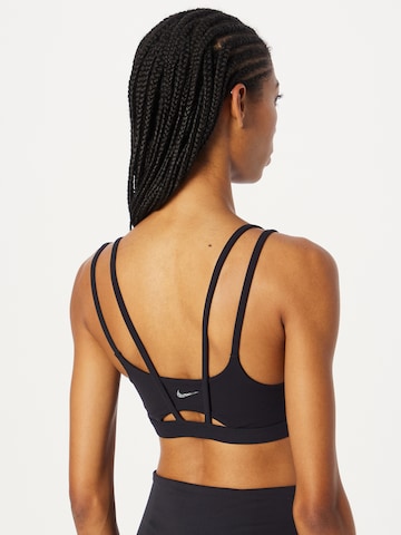 NIKE - Soutien Bustier Soutien de desporto em preto