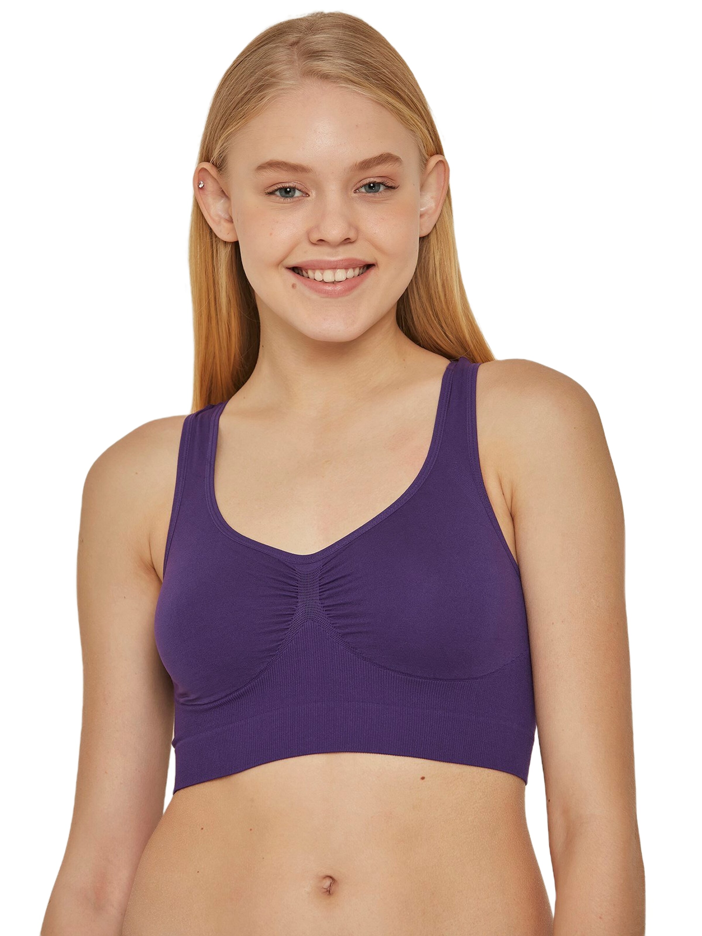 C&City Bustier BH in Lila: voorkant