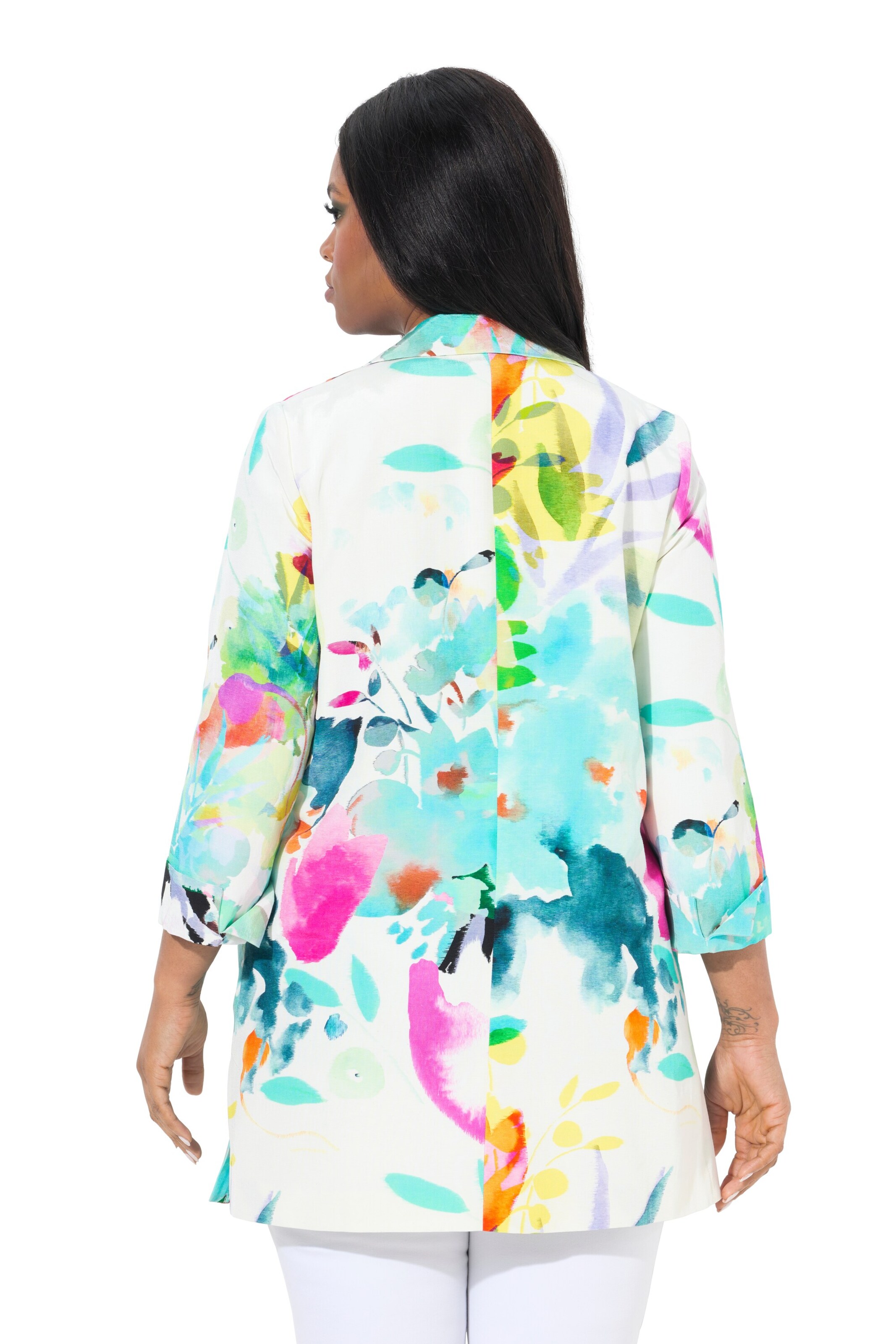 Ulla Popken Blazer in White