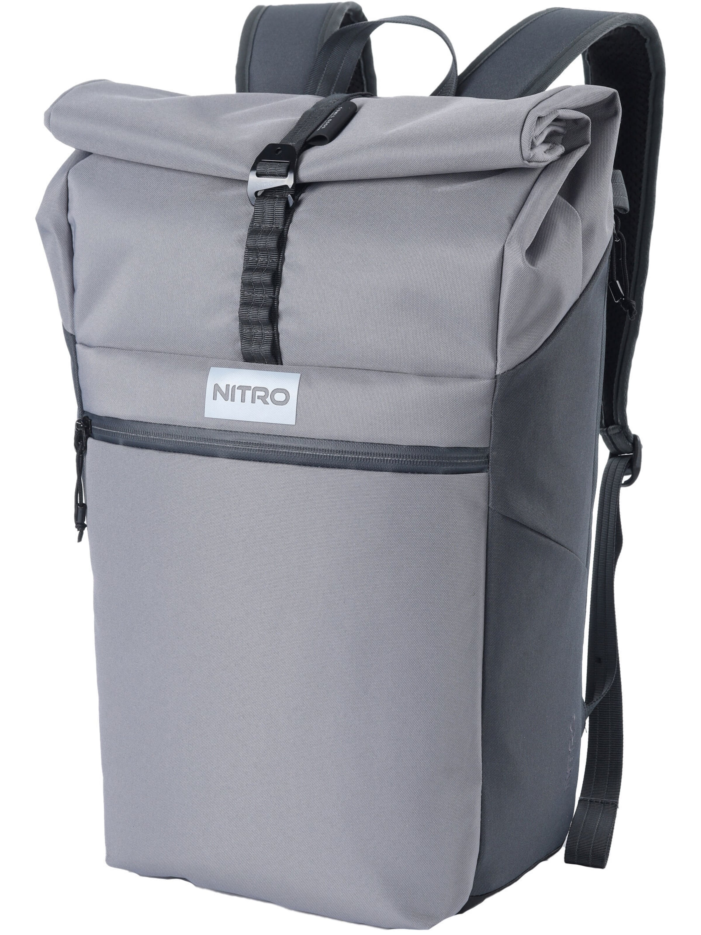 Sac à dos NITRO en gris : devant
