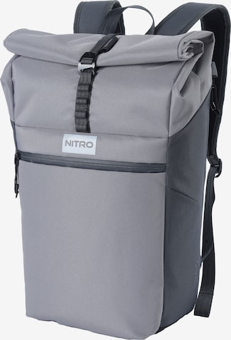 Sac à dos NITRO en gris : devant