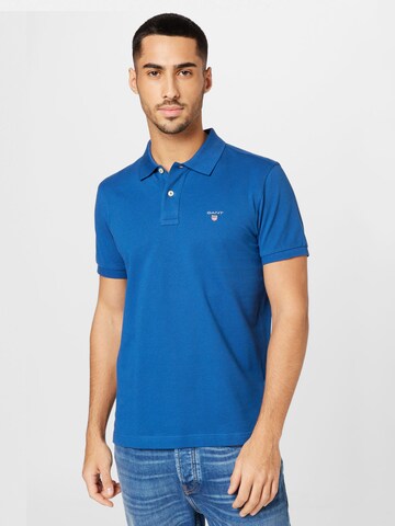 GANT Poloshirt 'Rugger' in Blau: predná strana