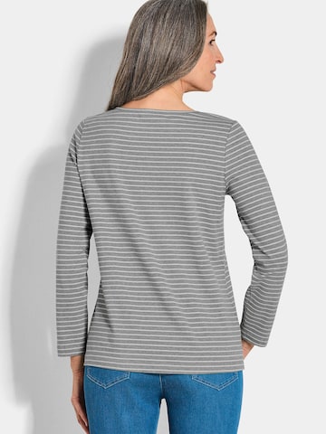 Goldner Shirt in Grau