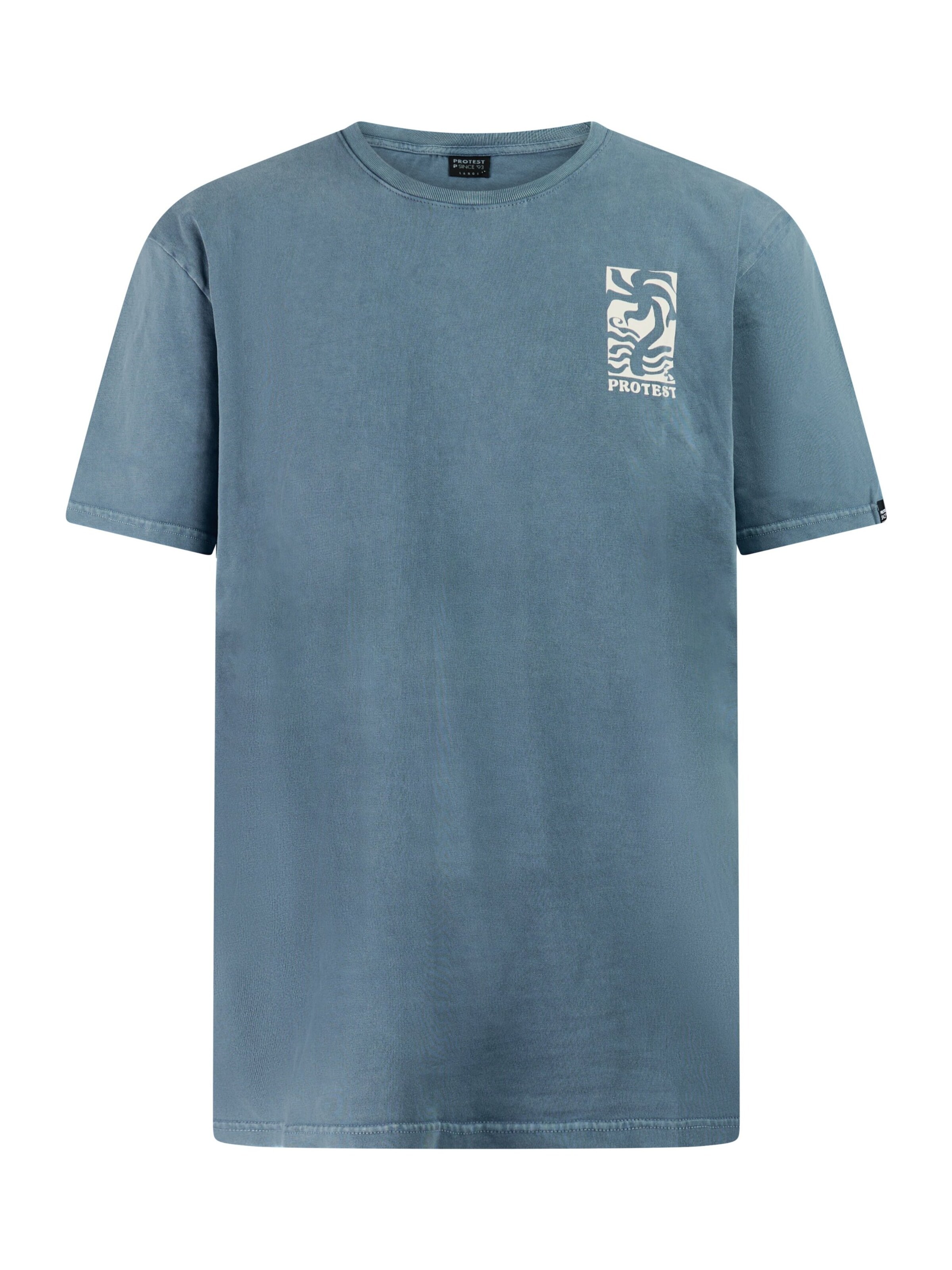 PROTEST Shirt 'PRTMinto' in Blauw: voorkant