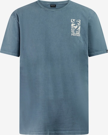 PROTEST Shirt 'PRTMinto' in Blauw: voorkant