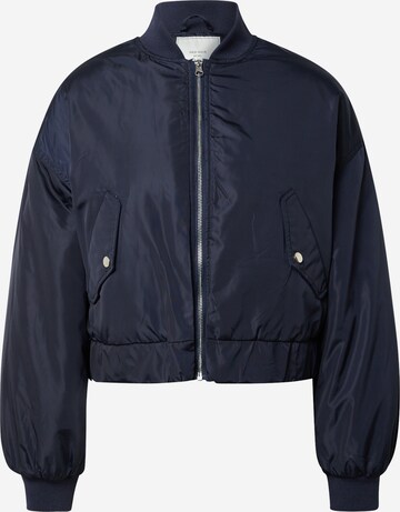 Neo Noir Between-Season Jacket 'Nadja' in Blue: front