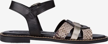 TAMARIS Sandals in Black