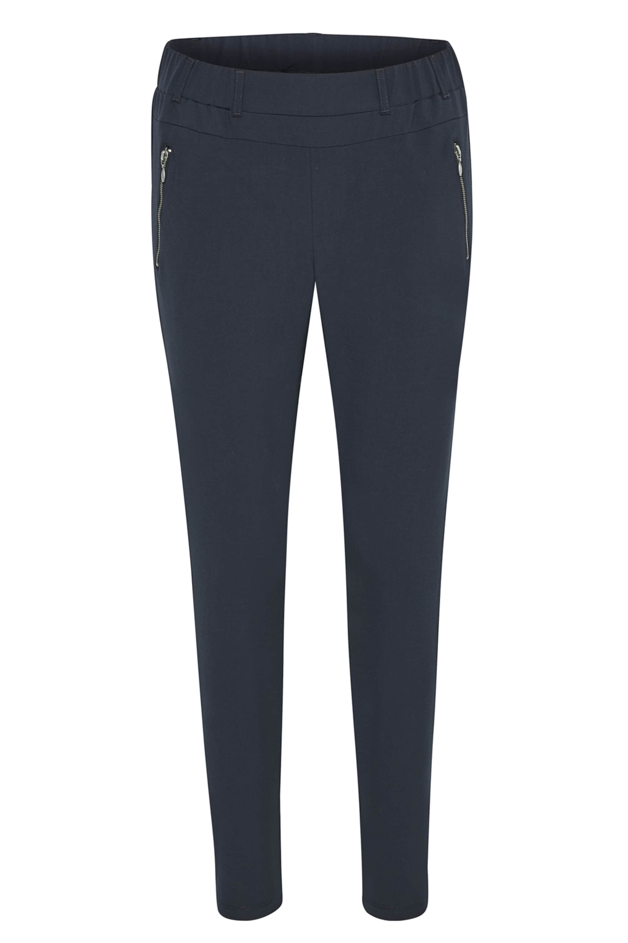 Kaffe Slimfit Hlače 'Jillian Vilja' | modra barva: sprednja stran