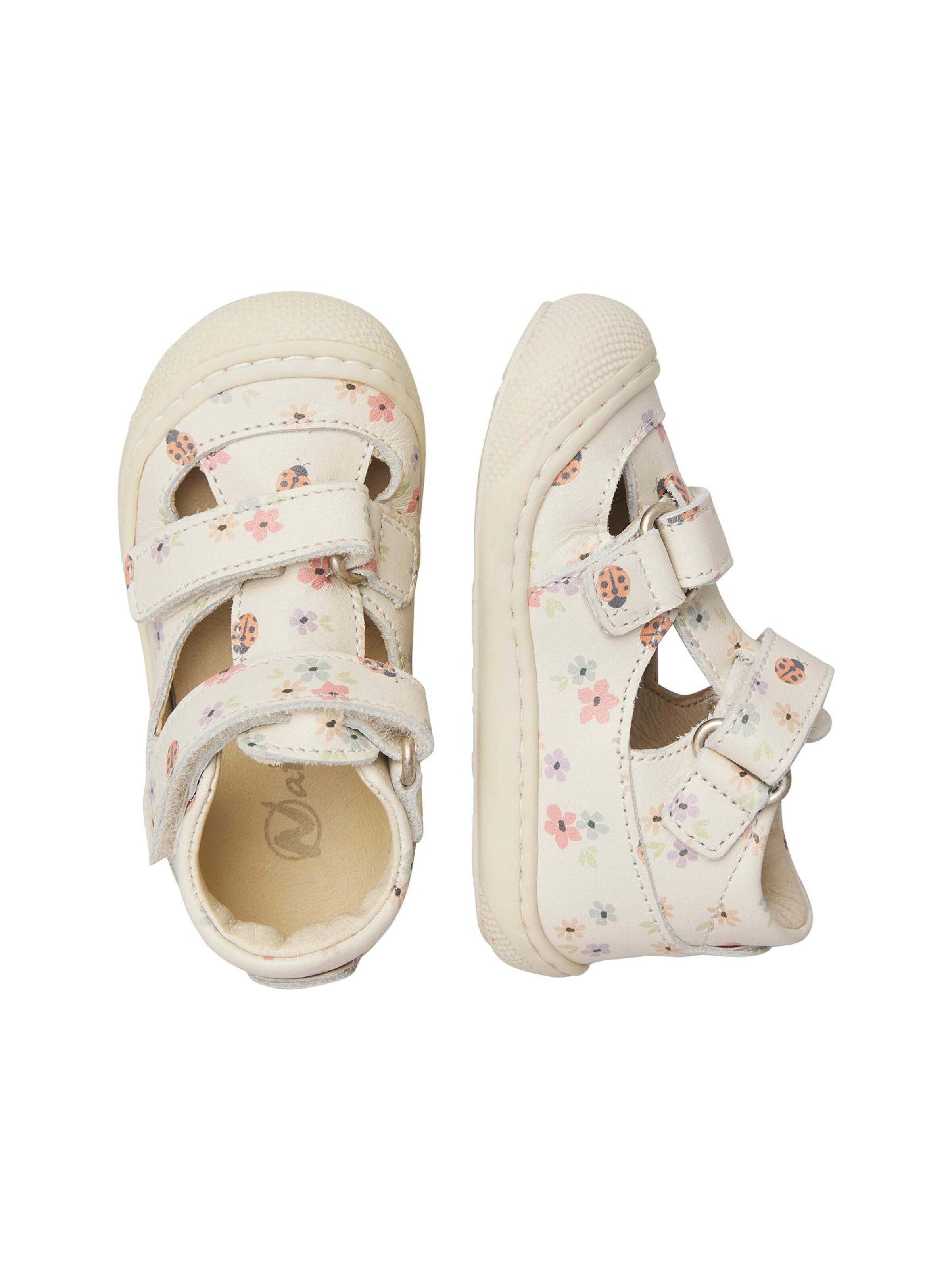 Sandales 'PUFFY' NATURINO en blanc